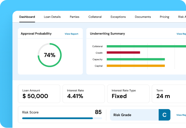 end to end intuitive dashboard and document management